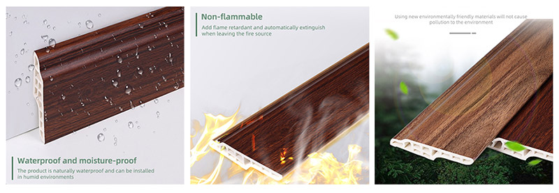 70 * 16 mm SPC-Sockelleiste