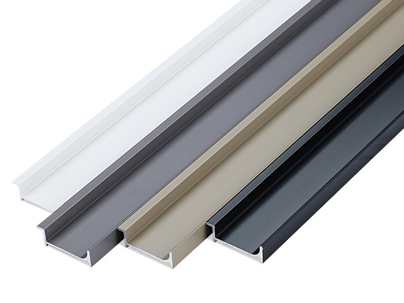 30*12 versenkte Aluminium-Sockelleiste