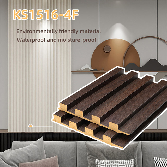 159*16 mm umweltfreundliche geriffelte Massivwandpaneele