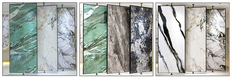 Wandpaneele aus PVC-Marmor