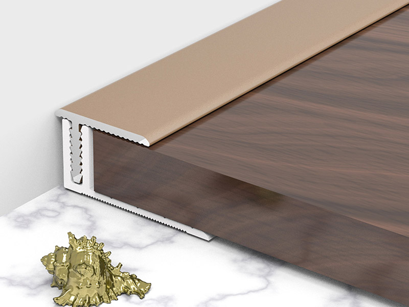 18 * 11,3 mm T-f&ouml;rmige einseitige Bodenkantenverkleidung aus Aluminiumlegierung