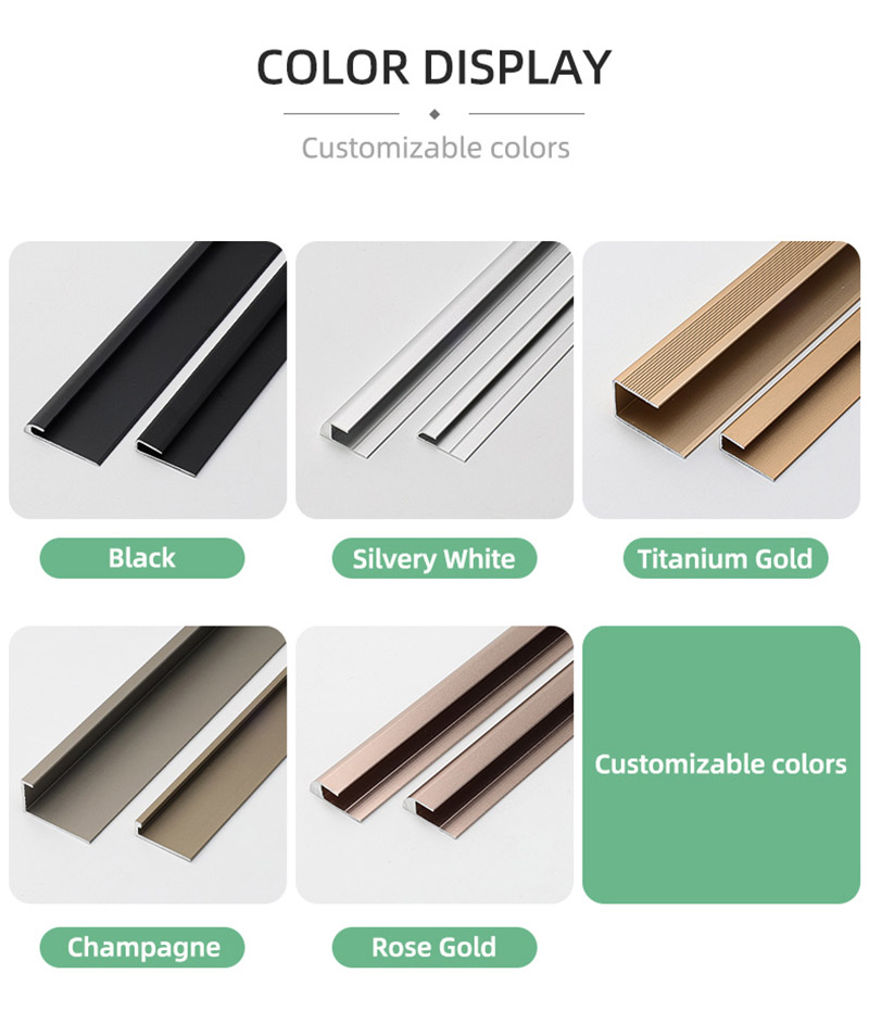 Quadratische Kantenverkleidung f&uuml;r Laminatb&ouml;den