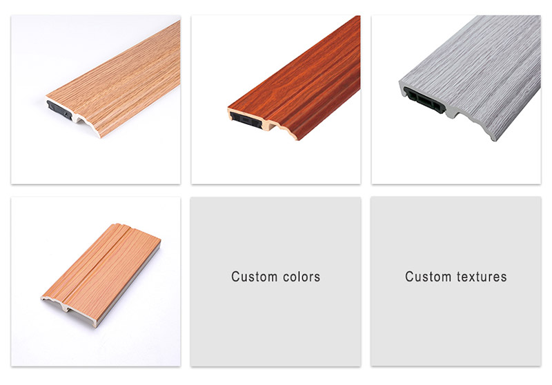 85 * 16 mm PVC-Sockelleisten zum Aufstecken