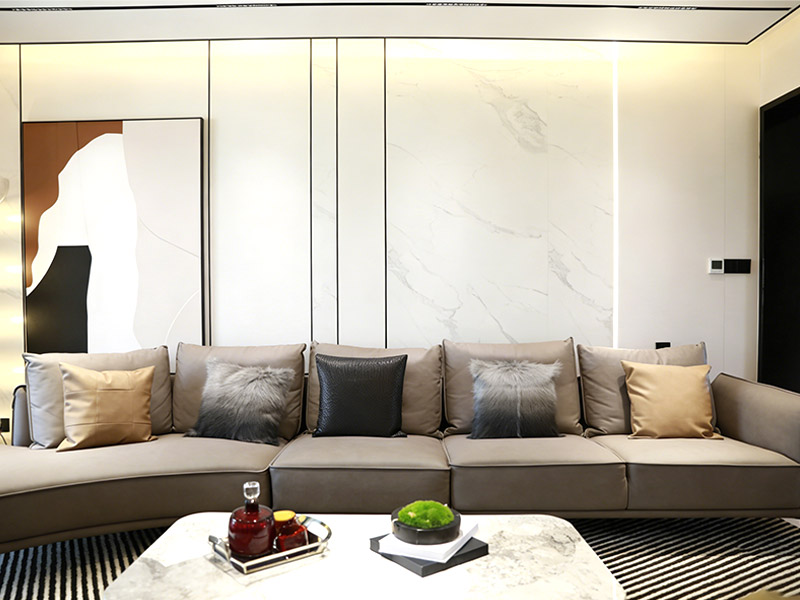 Installieren Sie Wandpaneele aus Carbonkristall