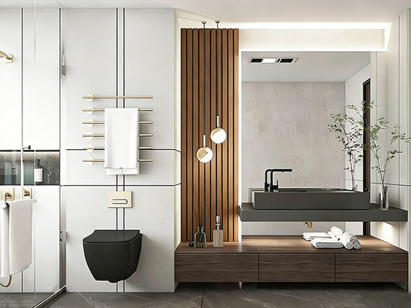 Kann ein WPC-Wandpaneel in einem Badezimmer verwendet werden?