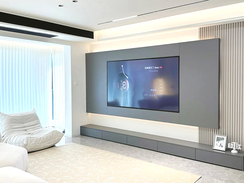 Wie man Kabel hinter der Wand versteckt？