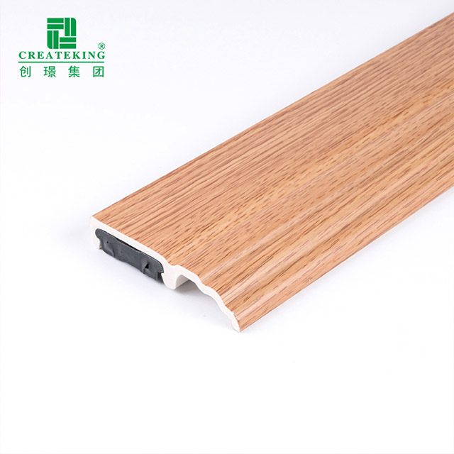 85 * 16 mm PVC-Sockelleisten zum Aufstecken