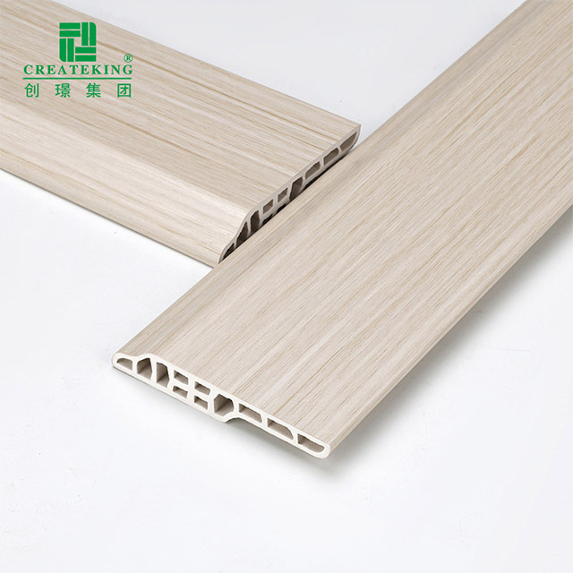 80 * 14 mm PVC-Lammzungen-Sockelleiste