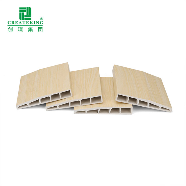 100 x 15 mm abgeschrägte PVC-Sockelleiste