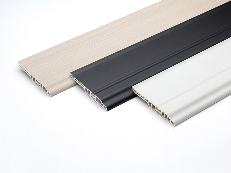 95 * 15,5 mm PVC-Lammzungen-Sockelleiste