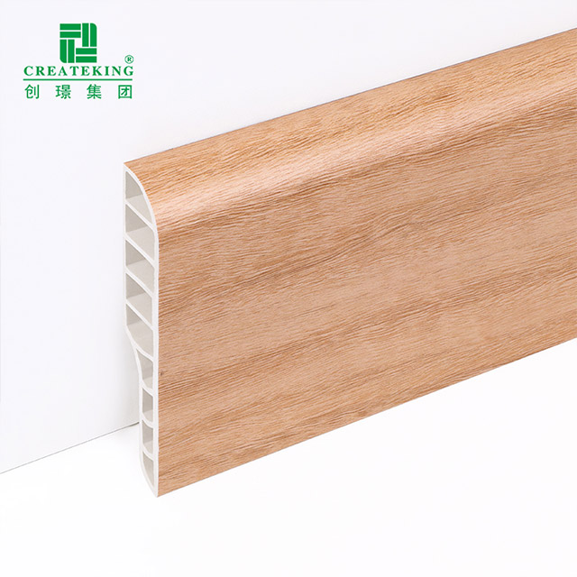 75 * 15 mm PVC-Bleistift-Sockelleiste