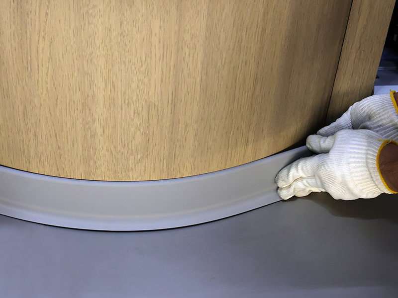 Was sind die Vorteile einer weichen Fußleiste?