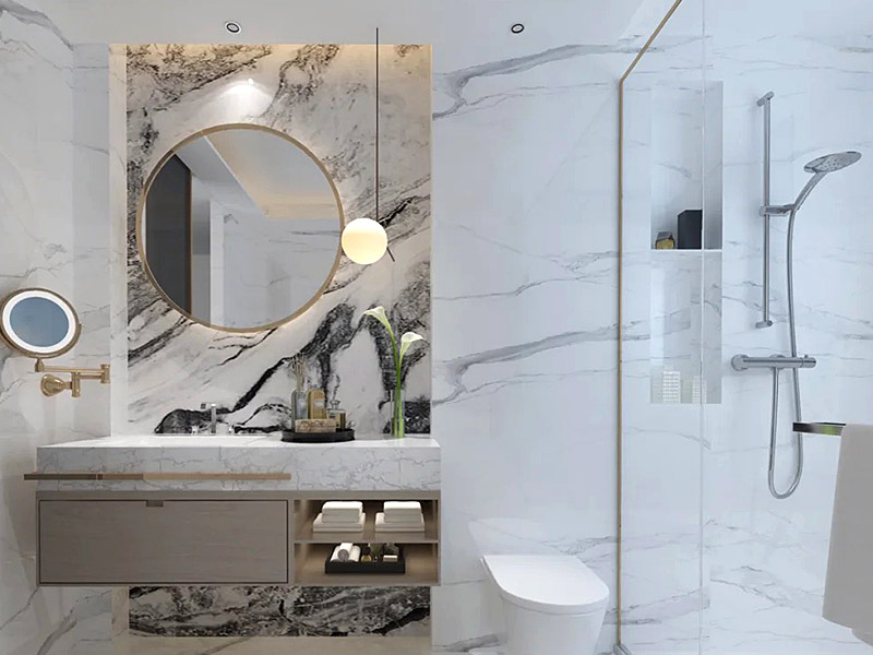 Badezimmer-PVC-Wandpaneele