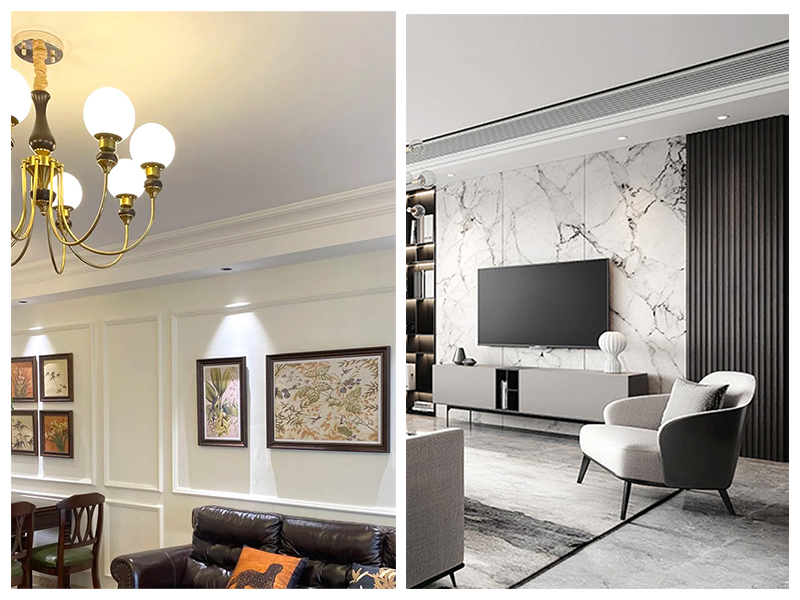 Können Sie PVC-Platten anstelle von Trockenbauwänden verwenden?