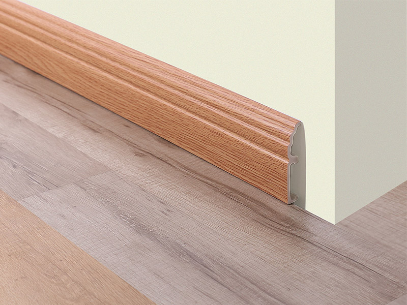 85 * 16 mm PVC-Sockelleisten zum Aufstecken