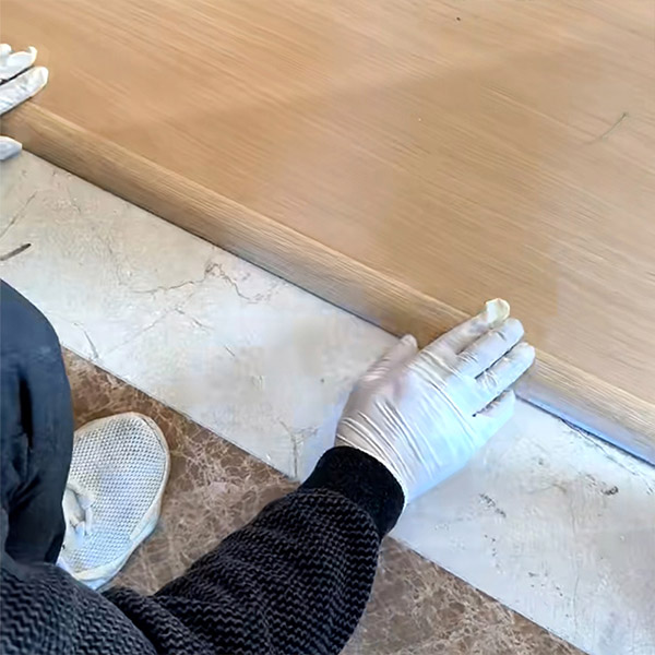 48 x 7,5 mm PVC-Bodenbelag-Reduzierstück