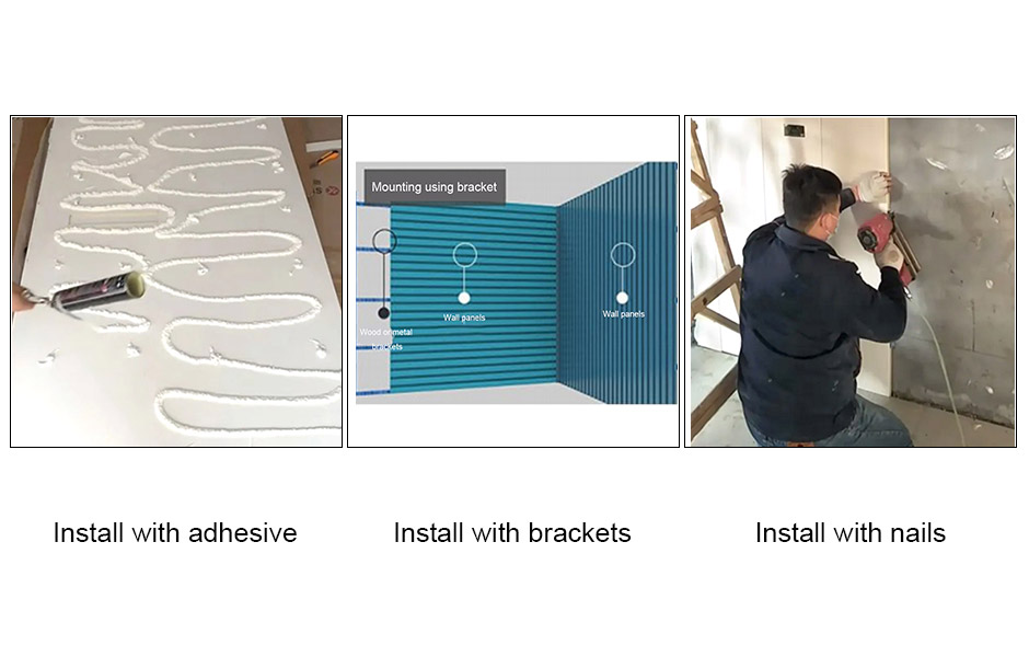 Was ist der beste Weg, um Wandpaneele zu installieren?