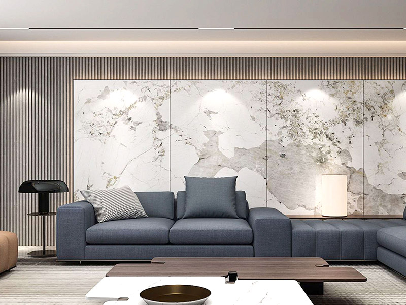 Wie können Sie mit Wandpaneelen und Gittern eine hochwertige TV-Hintergrundwand erstellen?