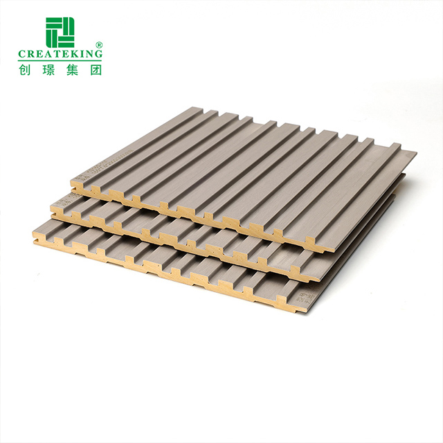 165 x 7,8 mm dicke, schimmelresistente, geriffelte PVC-Wandpaneele