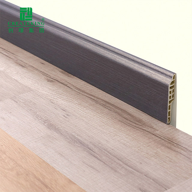 80 * 14 mm PVC-Lammzungen-Sockelleiste