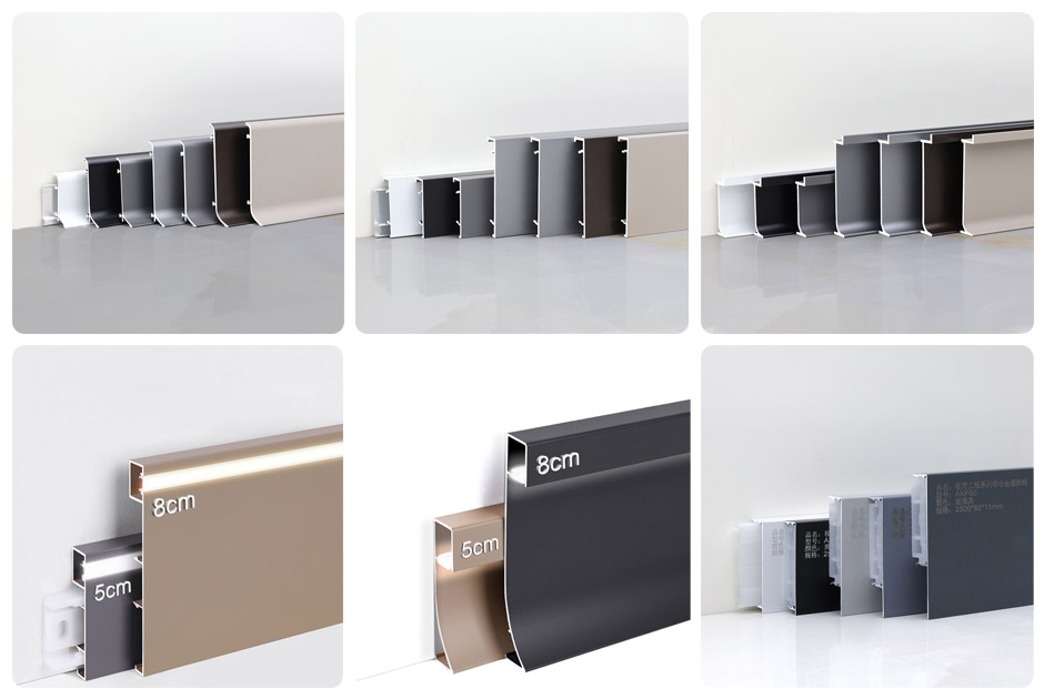 Was sind die Vorteile von Aluminium-Sockelleisten?