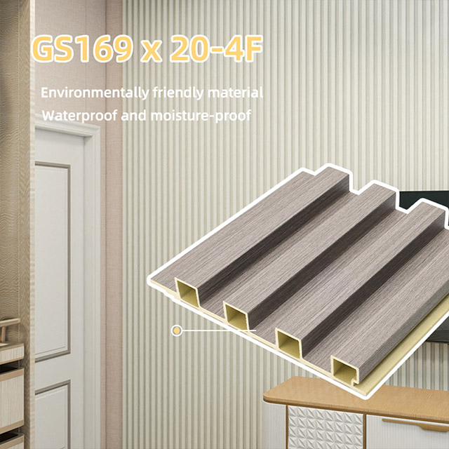 169 * 20 mm hohle PVC-Wandpaneele