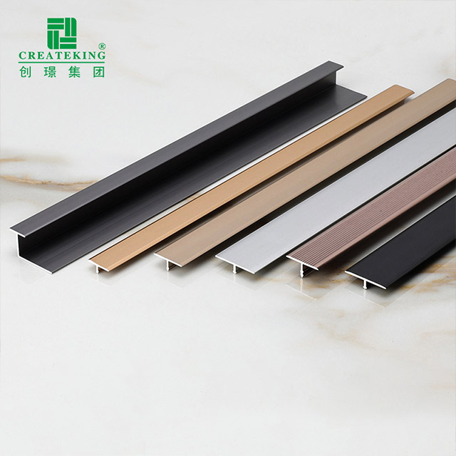 15 x 5,4 mm T-förmiger Aluminium-Bodenübergangsstreifen