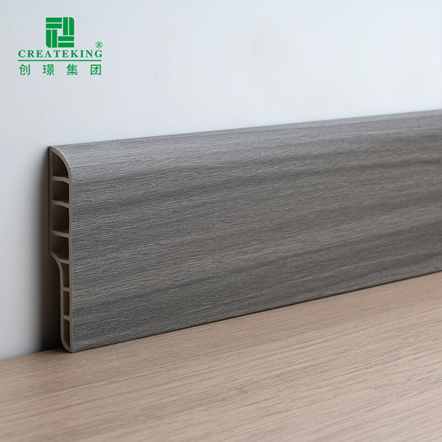 70 * 12 mm PVC-Bleistift-Sockelleiste