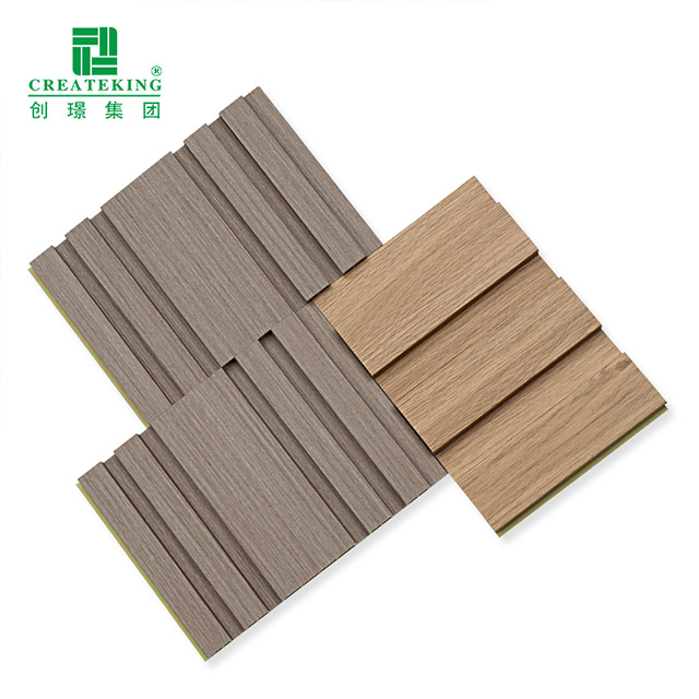China Lieferant umweltfreundliches Holz-Kunststoff-Wandpaneel für den Innenbereich