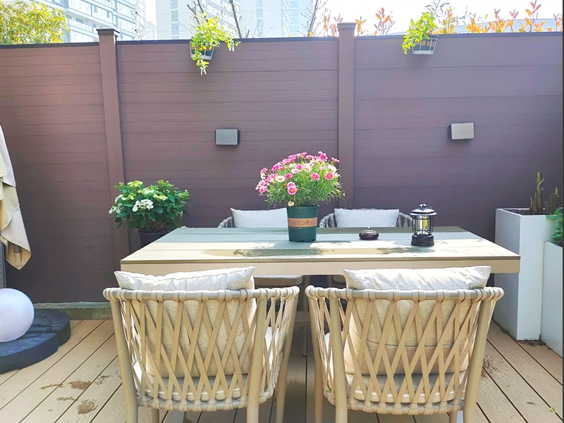 WPC-Platten f&uuml;r den Au&szlig;enbereich