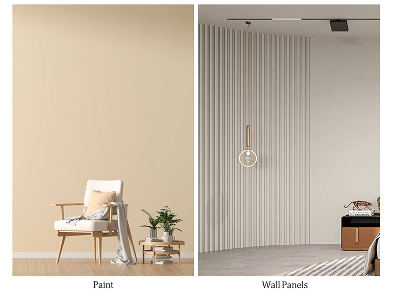 Sind Wandpaneele besser als Farbe?