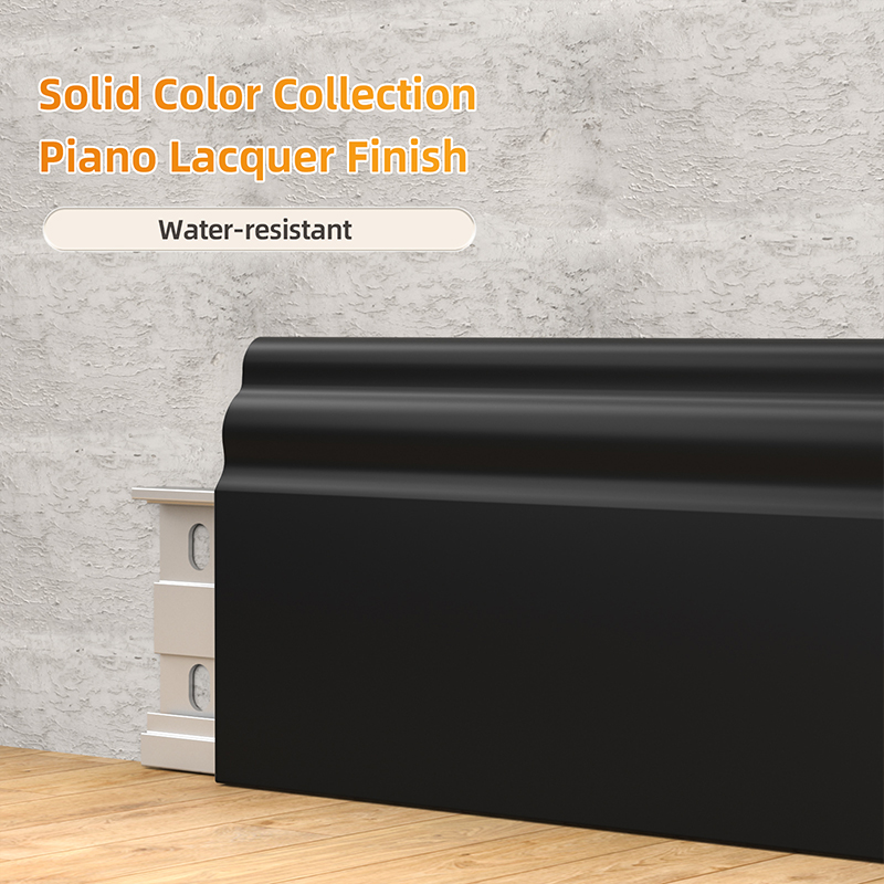 50 * 12 mm Sockelleiste aus Aluminiumlegierung im französischen Stil