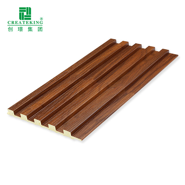159*12 mm geriffelte Massivwandpaneele mit Holzmaserung