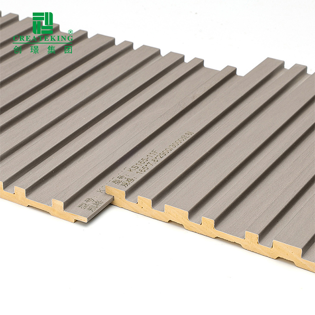 165 x 7,8 mm dicke, schimmelresistente, geriffelte PVC-Wandpaneele