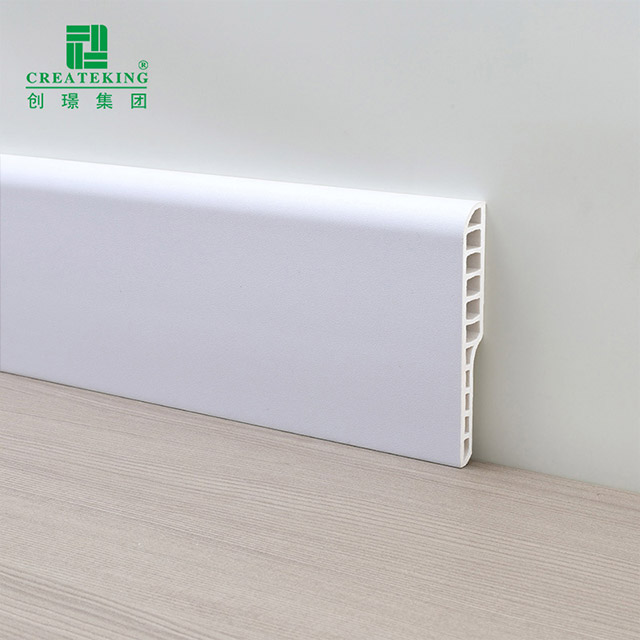 95*15mm PVC-Bleistift-Rundsockelleiste