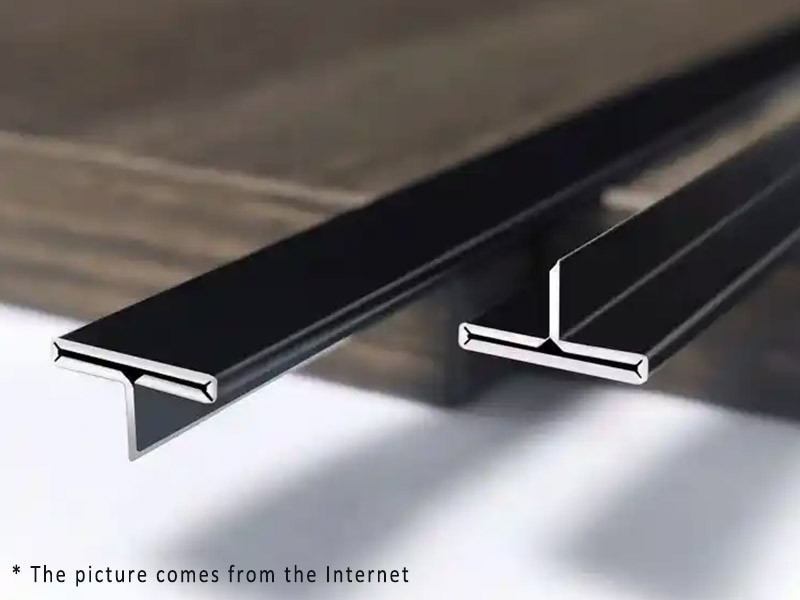 T-Formteil aus Edelstahl