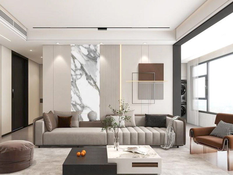 UV-beschichtete Marmorplatte