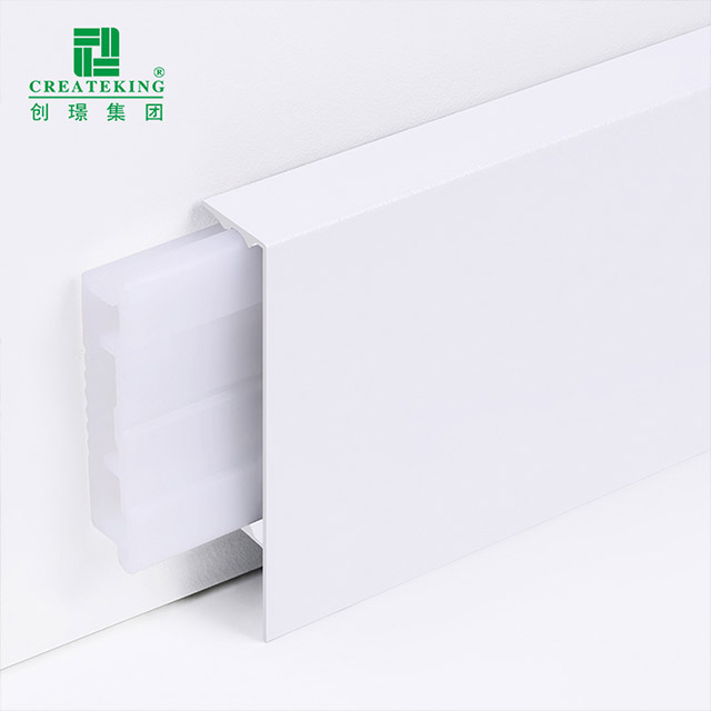 50 * 11,5 mm Fußleiste aus Aluminiumlegierung