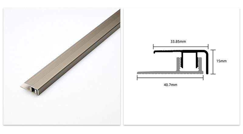 Kantenschutz f&uuml;r Bodenbel&auml;ge aus Metall