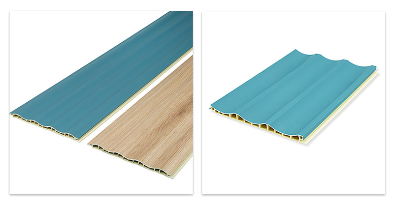 Wellenf&ouml;rmige Hohlwandpaneele