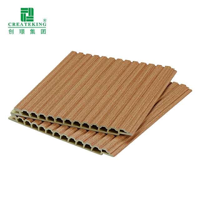 GS137 China Fabrik kundenspezifisches wasserdichtes feuerfestes PVC-Holz-Kunststoff-Wandpaneel
