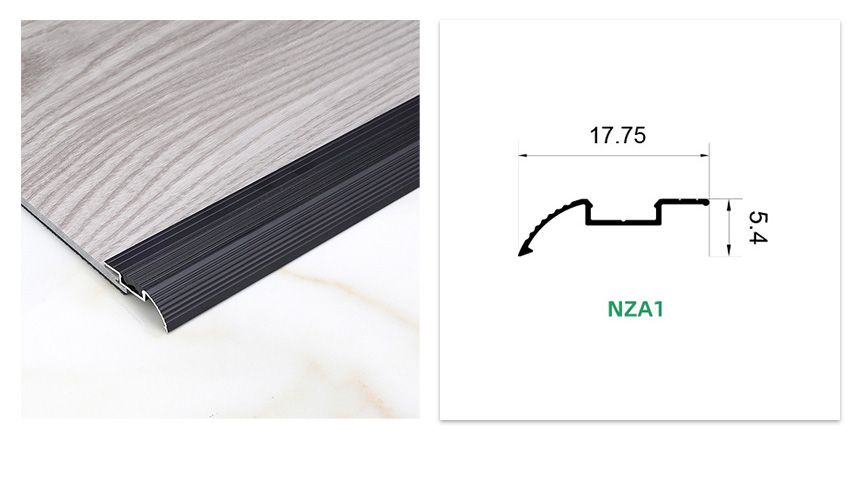 Aluminium-Reduzierstreifen