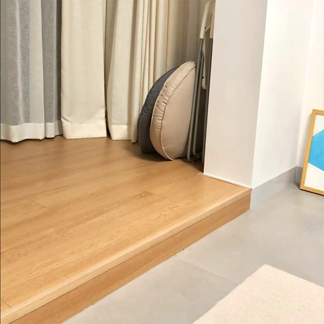 30 * 25 mm L-förmige PVC-Bodenkantenstreifen aus Massivholz