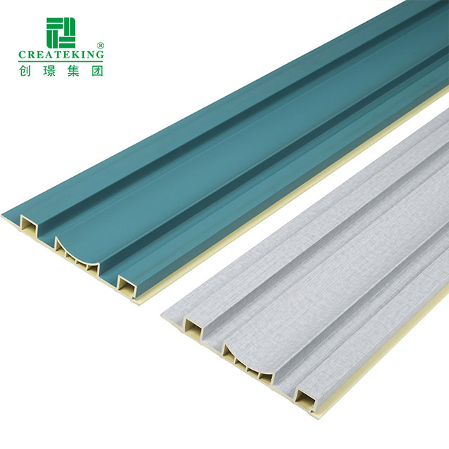 158 * 19 mm geriffelte PVC-Platte