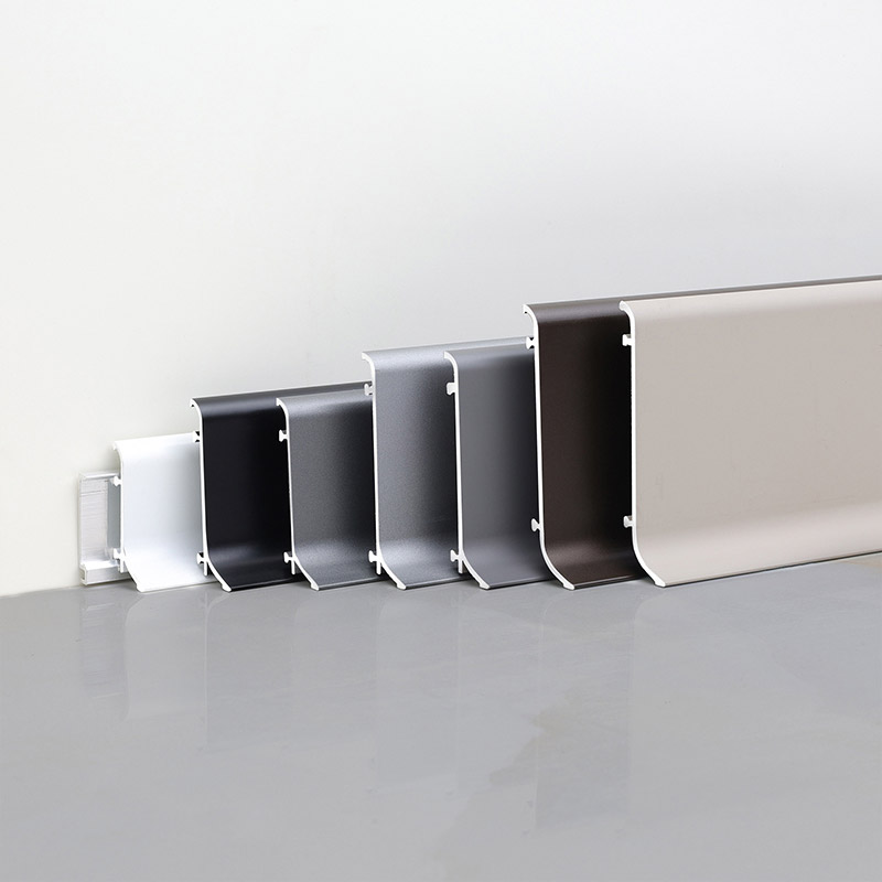 Oberflächenfärbungsprozess von Sockelleisten aus Aluminiumlegierung