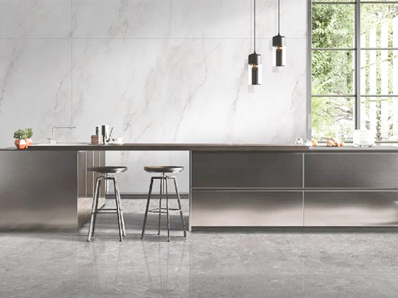 Küchenwandabdeckung statt Fliesen