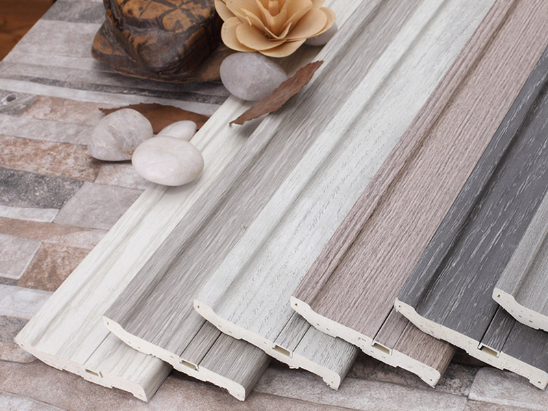 75 * 15 mm PVC-Sockelleiste mit versteckten N&auml;geln