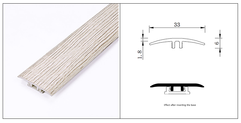 33*6mm SPC T-Formteil