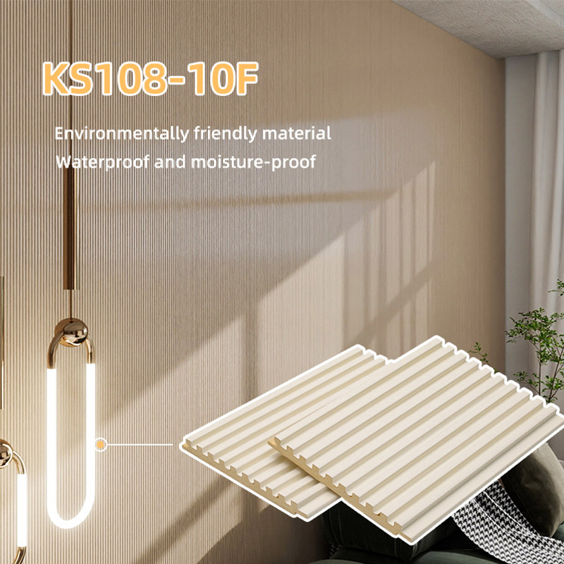 108 * 9,2 mm geriffeltes massives PVC-Gitter