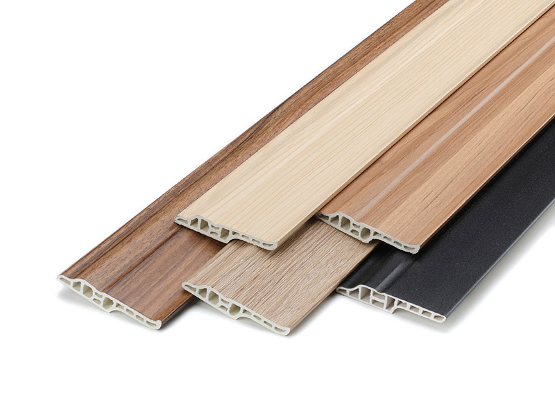 70 * 16 mm PVC-Sockelleiste mit mehreren Hohlr&auml;umen